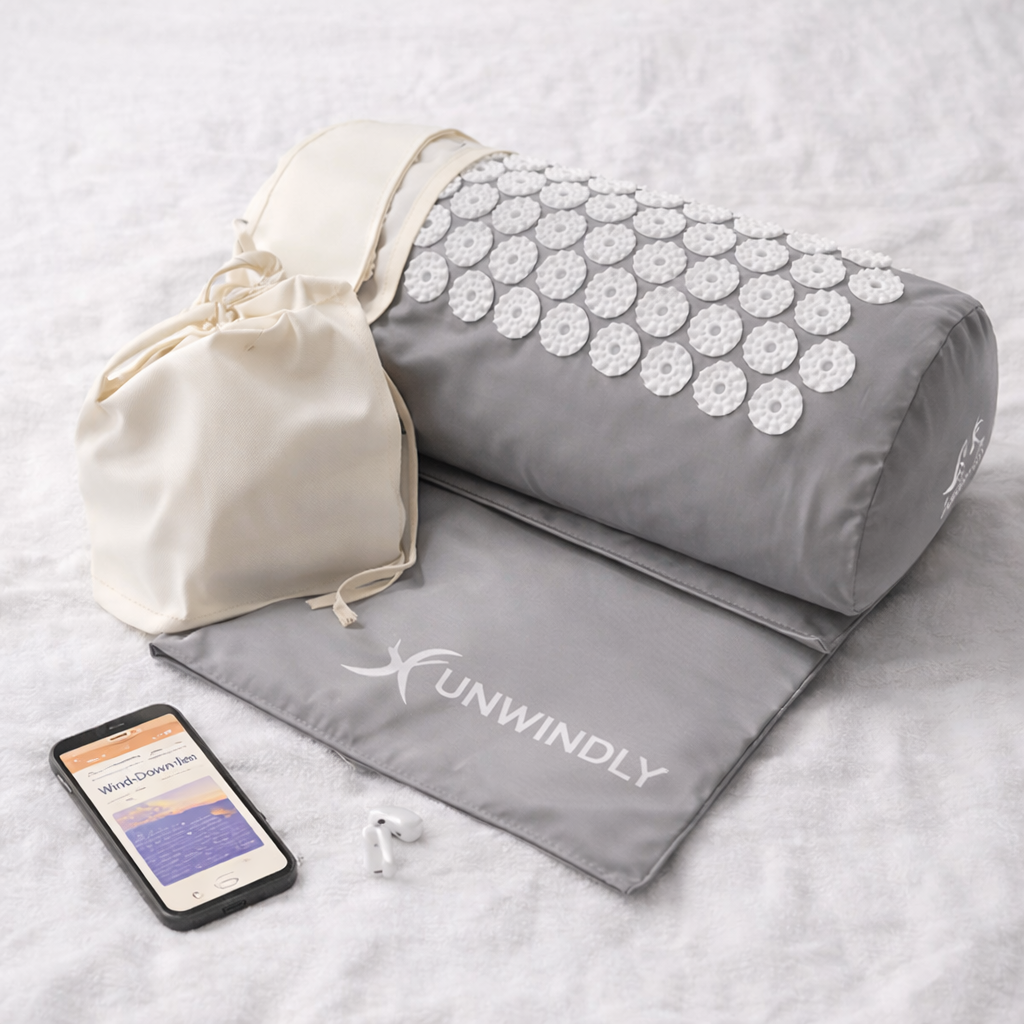 UNWINDLY Acupressure Reset Mat & Pillow Set